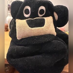 Black Bear Plush Blanket